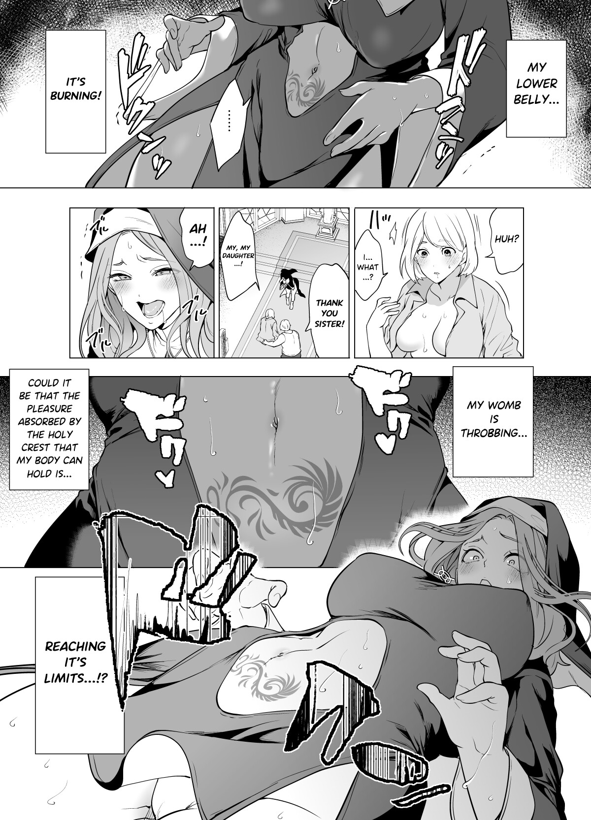 Hentai Manga Comic-Defeated by Tentacles - The Holy Maiden's Tragic End-Read-8